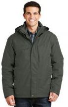 Port Authority® Herringbone Adult Unisex 3-in-1 Parka Jacket